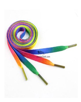 Rainbow Weave Shoe Laces GK-1737